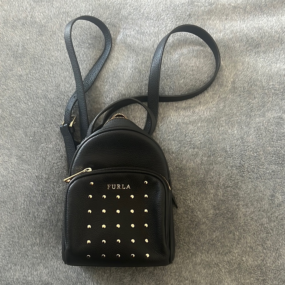 NWOT Furla Frida Mini Studded Backpack